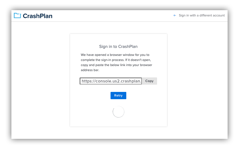 Sign in to CrashPlan – CrashPlan Essential, Professional, and Small ...